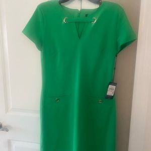 Green Tommy Hilfiger dress. NWT. Size 2